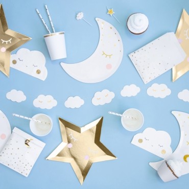 Paper Decoration Garland Clouds GL16-008