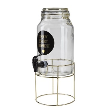 Miss Etoile Drink Dispenser with Metal Stand