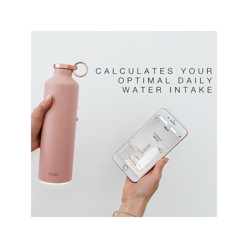 Equa SMART Water bottle Pink Blush, 680ml