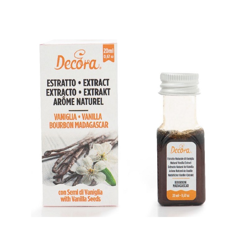 Decora 20ml Bourbon Madagascar Natural Vanilla Extract