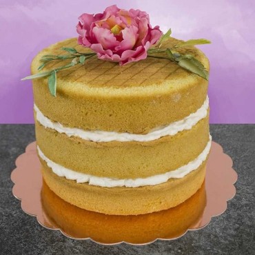 Rosegold Mirror Tortenplatte für Kuchen 3 Stück