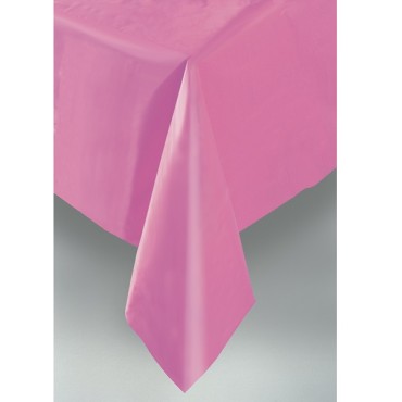 Rosa Tischdecke aus PVC 5082 Unique