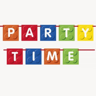 Party Time Girlande Lego Partydekoration 58238