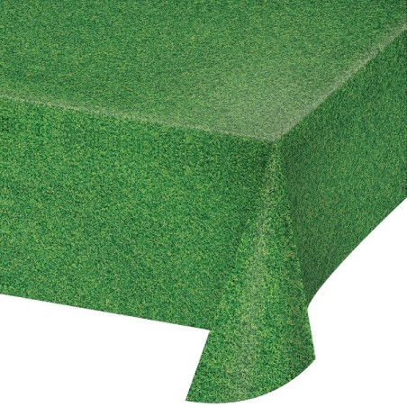 Anniversary House Football Grass Table Cover, 274x137cm