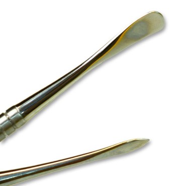 Dekofee Professional Modelling Tool Stainless Steel #4 Flat Tool - Large Spoon DF0653