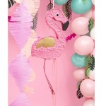 PartyDeco Flamingo Pull-Pinata 25x55x8cm
