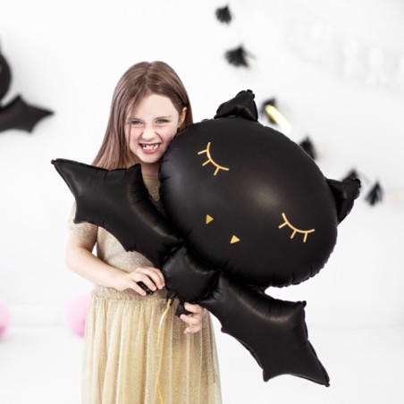 Fledermaus Folienballon Supershape Halloween Dekoration