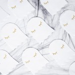 PartyDeco Ghost shaped Napkins, 20 pcs