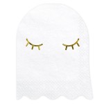 PartyDeco Ghost shaped Napkins, 20 pcs