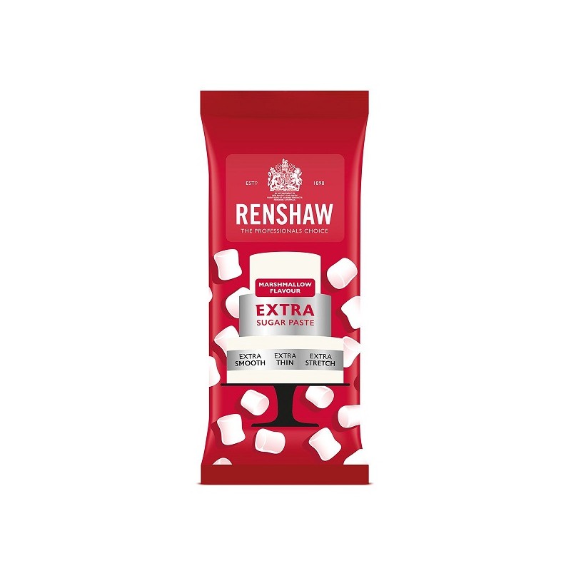 Renshaw Marshmallow Sugarpaste White, 1000g