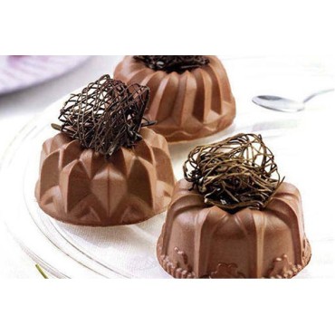 Fantasy Silicone Mould Mini Bundt Cakes SF061