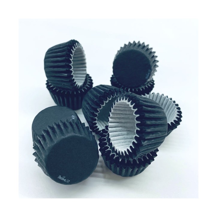 Decora Black Chocolate Candy Capsules Set round, 200pcs Decora Black Chocolate Candy Capsules Set round, 200pcs