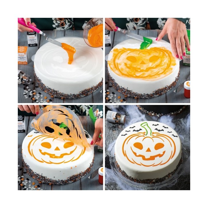 25cm Kürbis Kuchenschablone 9270925 25cm Kürbis Kuchenschablone 9270925