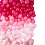Ginger Ray Pink Ombre Balloon Wall Decoration 210 Balloons