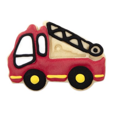 Städter 3D Fire Truck Cookie Cutter – Heroic Fire Truck Cookies!