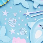 PartyDeco Seashells & Starfish Table Party Confetti, 23g