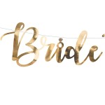 PartyDeco Bride to be Banner, 80cm