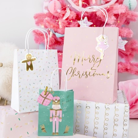 3  Christmas gift bags mix