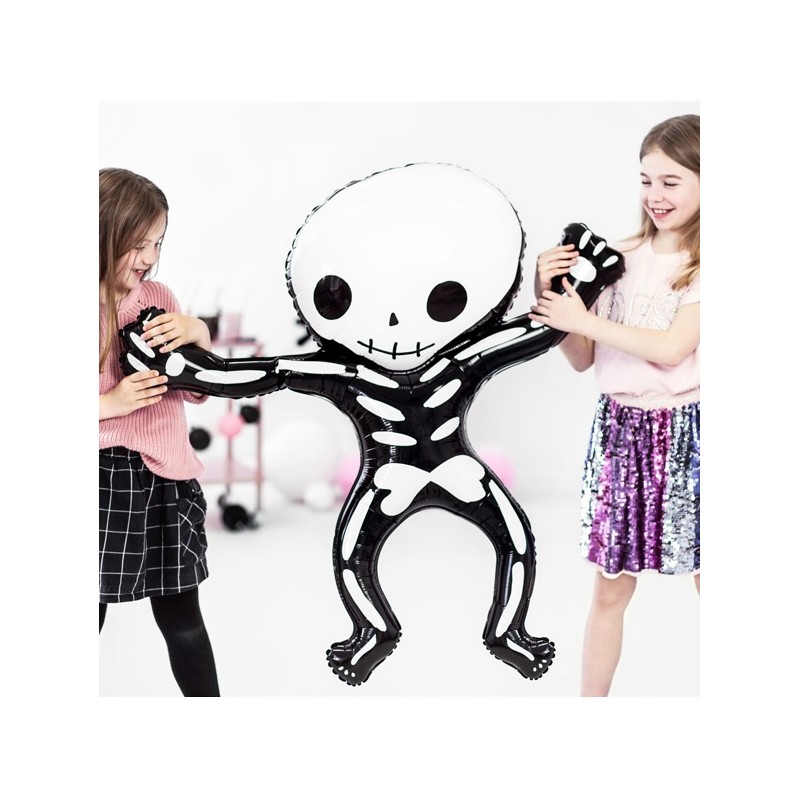 PartyDeco Skeleton Foil Balloon 84x100cm