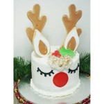 Anniversary House Reindeer Cookie Cutter and Cake Decorating Set, 6-pcs