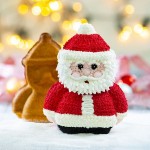 Decora Santa Claus 3D Baking Mould