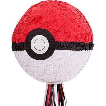 Pokémon Pokeball Pull Pinata