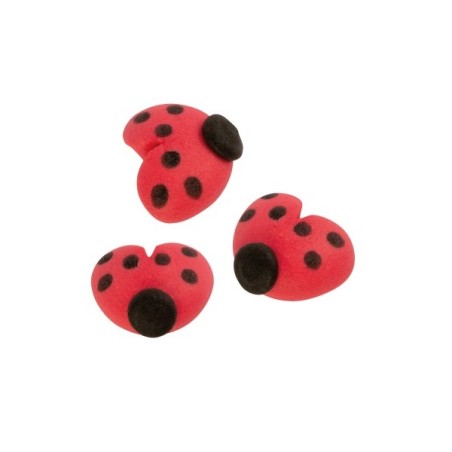 15 Ladybird Sugar Pipings