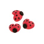 Günthart Ladybug Sugar Pipings, 15 pcs