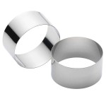 KitchenCraft 2 Cooking and Dessert Rings, 7cm x 3.5cm