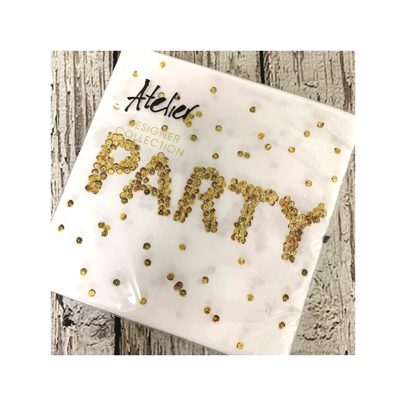 Atelier Designer Collection Napkins PARTY, 20 pcs