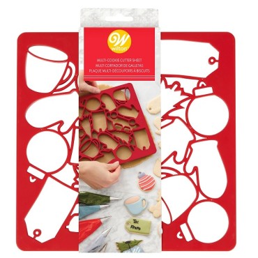 Wilton Christmas Multi-Cookie Cutter Sheet 2304-0-0013