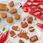 Wilton Weihnachten Multi Ausstechschablone für 14 Kekse