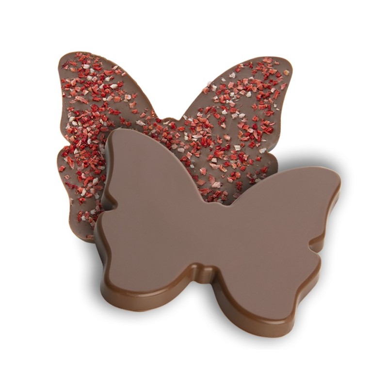 2er Schmetterling Schokoladentafel Giessform, 100g