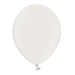 PartyDeco Luftballons Metallic Pure White, 10 Stück