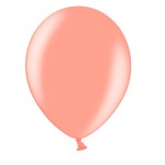 PartyDeco Balloons Metallic Rose Gold, 10 pcs