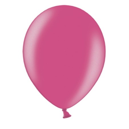 Metallic Luftballons Fuchsia Pink