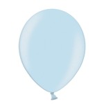PartyDeco Balloons Metallic Baby Blue, 10 pcs