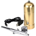 PME Portable Cake Decorating Airbrush Kit Gold - USB Rechargeable