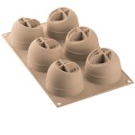 Silikomart Coccola Silicone Mould, 6 pcs