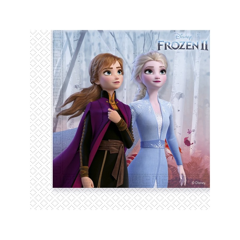 Disney Frozen 2 Servietten, 20 Stück