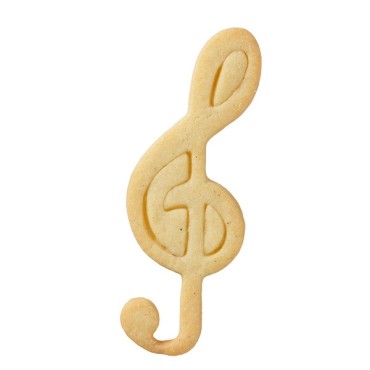 Notenschlüssel Ausstecher - Musik Kekse