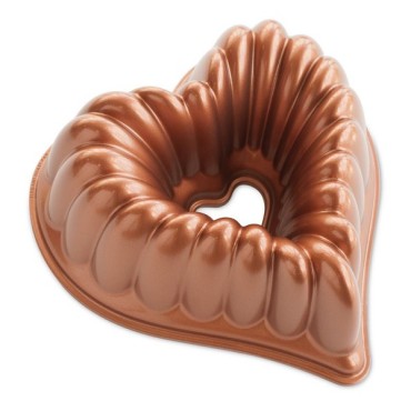 Elegant heart bundt Bakeware Nordicware 55548