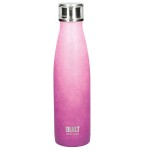 BUILT Pink Ombre Iso-Trinkflasche, 480ml