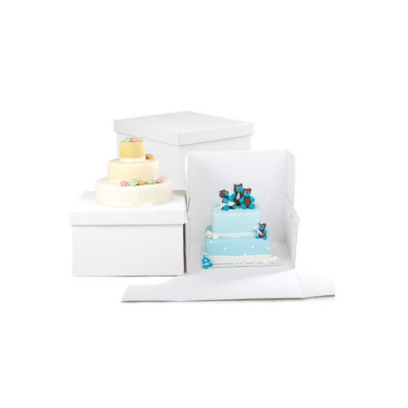 Decora Stiff Cake Box 41x41x25cm