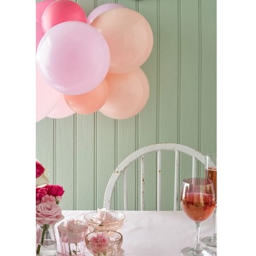 16 assorted Pink Party Balloons