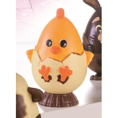 Easter Chick in eggshell Chocolate Mould MAC602S
