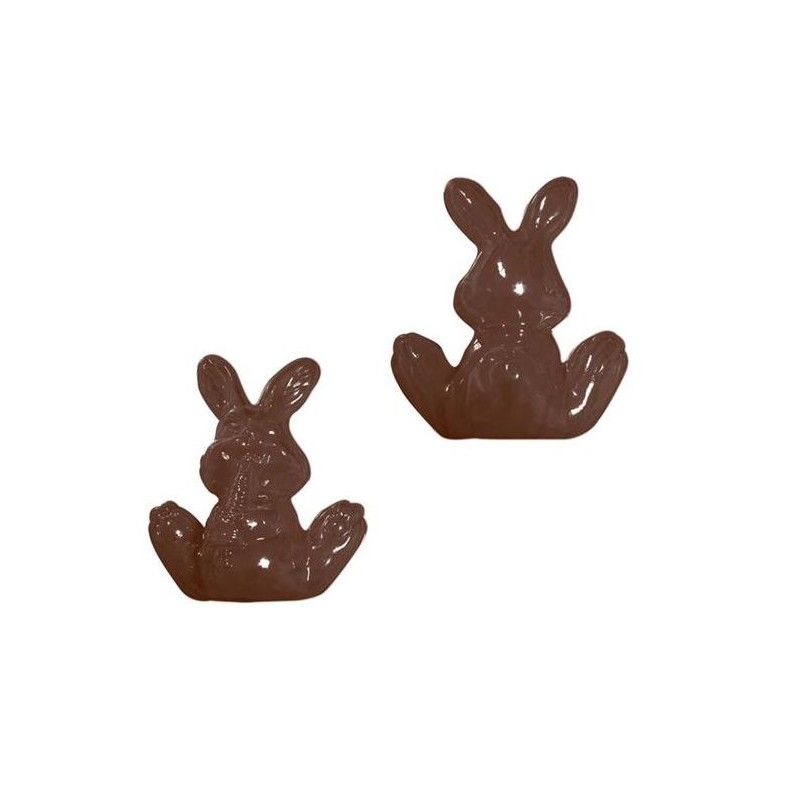 Martellato Sitting Bunny Chocolate Mould, 10.5cm