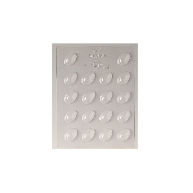 Martellato Mini Chocolate Egg Mould for 18 pcs