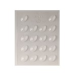 Martellato Mini Chocolate Egg Mould for 18 pcs