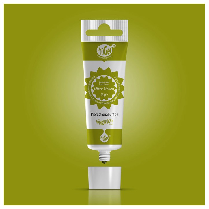 Gelfarbe Olive Green ProGel PGL22 - Olivgrüne Lebensmittelfarbe Gelfarbe Olive Green ProGel PGL22 - Olivgrüne Lebensmittelfarbe